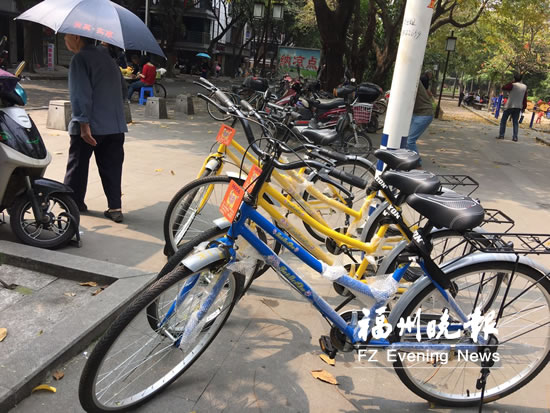 福州现可载人共享单车 市民疑是“假货”