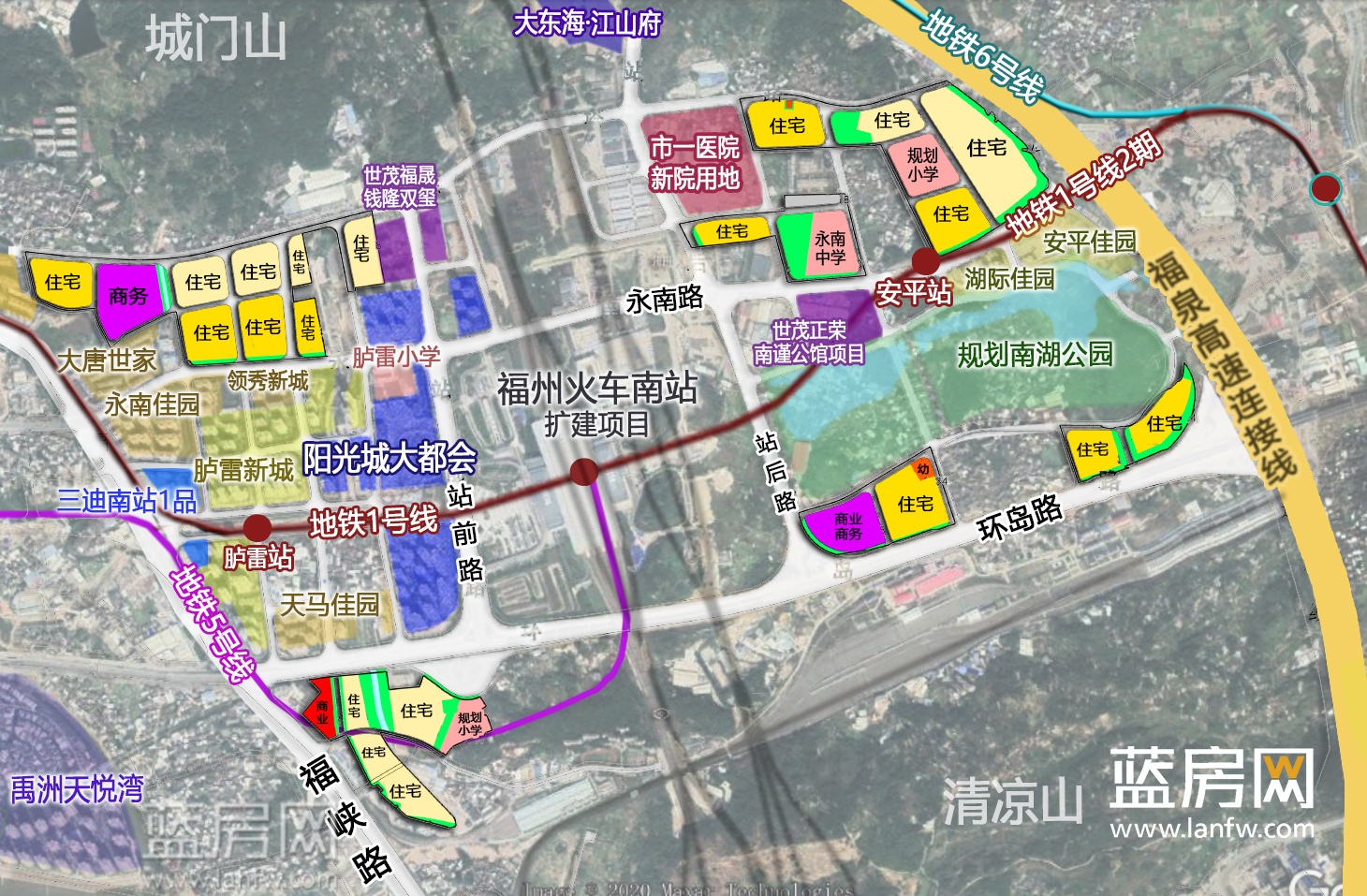 福州轨道交通2035年规划：3条市域线+10条市区线！-福州蓝房网